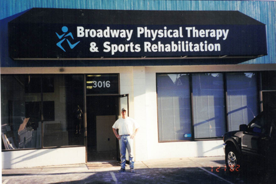 Broadway Physical Therapy clinic after opening in 2002